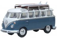 76VWS016 Oxford Diecast VW T1 Split Screen Samba Bus/Surfboards